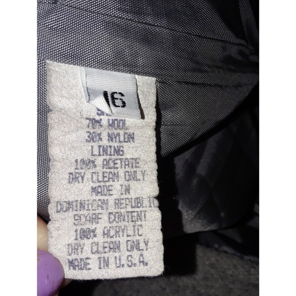 Vintage-Herman Kay-Ladies Wool Blend Coat - Picture 7 of 8